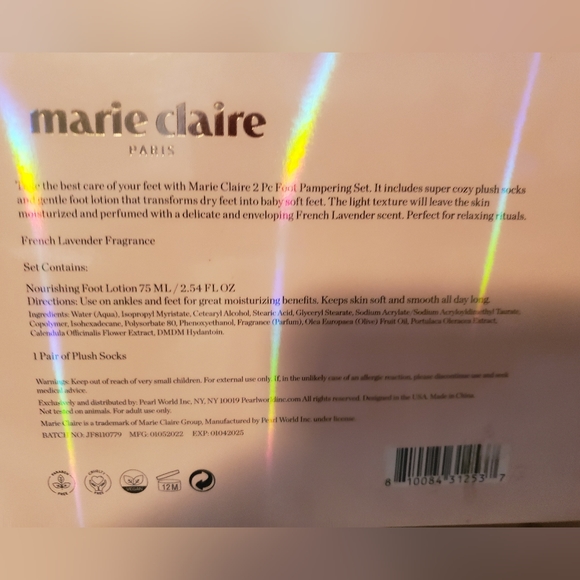 Marie Claire Foot Pampering Set - Picture 2 of 2